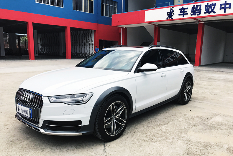 奥迪A6 allroad改装RS6款19寸轮毂