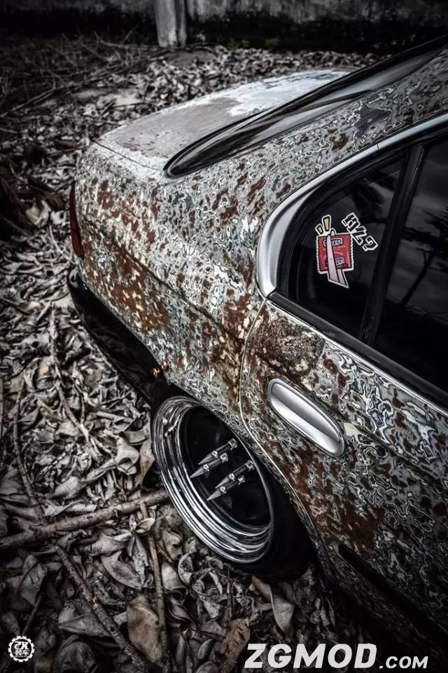 佛山车友花5个月打造破烂思域,走在路上很多人把它当作报废车! 佛山车友花5个月打造破烂思域,走在路上很多人把它当作报废车!