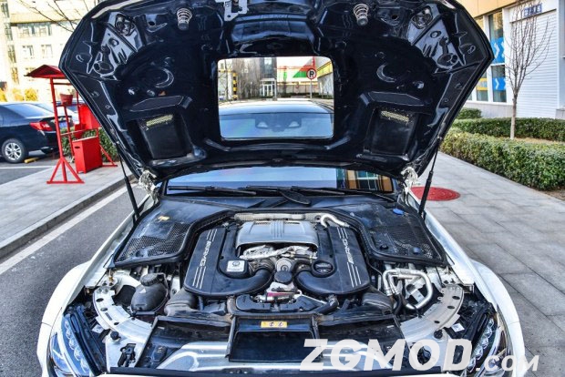 奔驰AMG C63改装iMP宽体包围