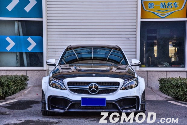 奔驰AMG C63改装iMP宽体包围