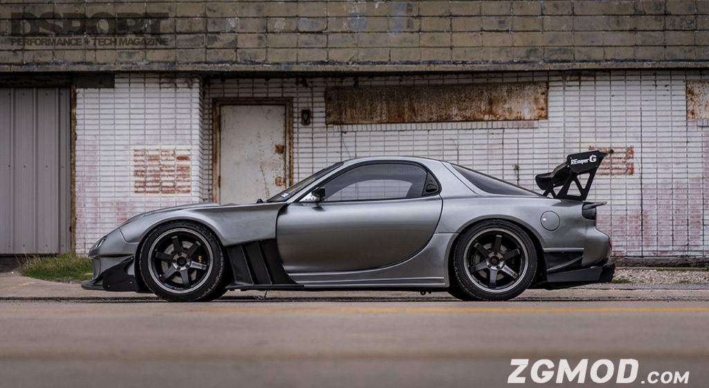 移植2JZ 马自达RX7轮上马力740HP